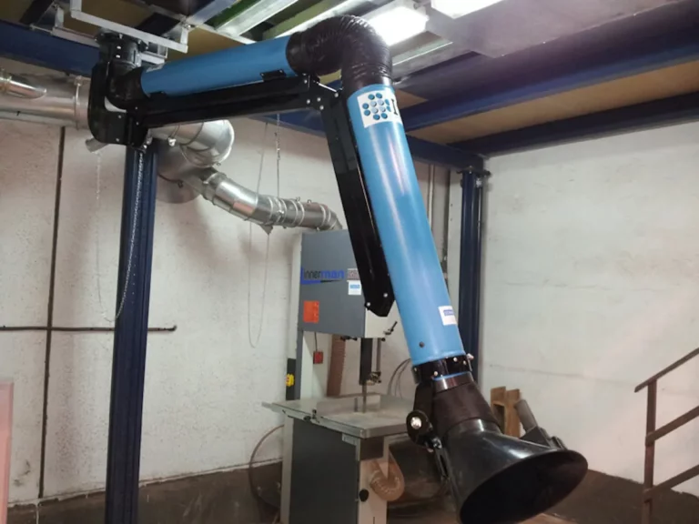 Aspiración de humos de soldadura eficiente