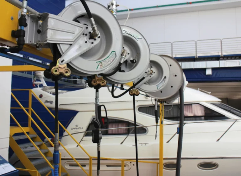 Enrolladores de mangueras automáticos