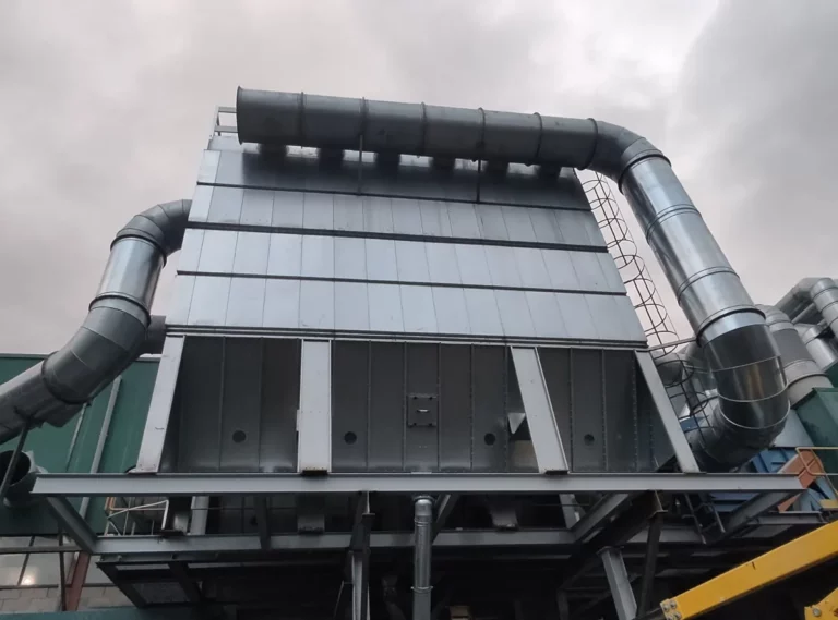 Ingeniería de aspiración industrial en planta