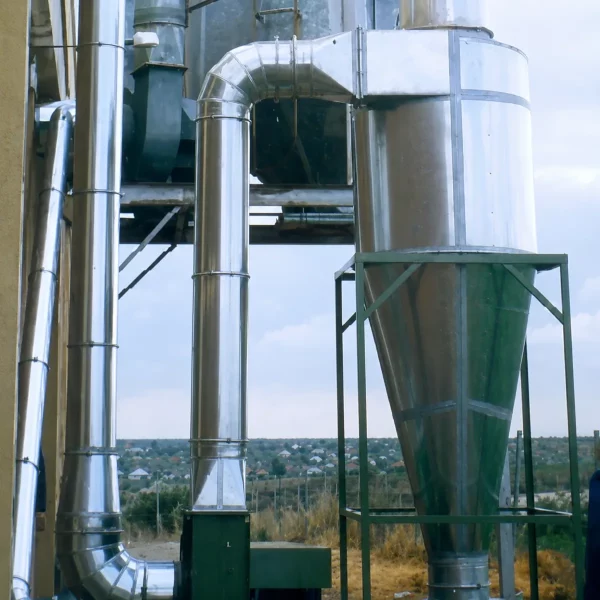 Aspiración de virutas de aluminio