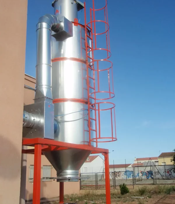 Aspiración industrial para canteras