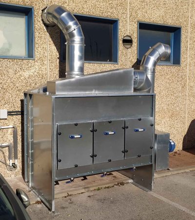 Baterías filtrantes y filtros ciclónicos