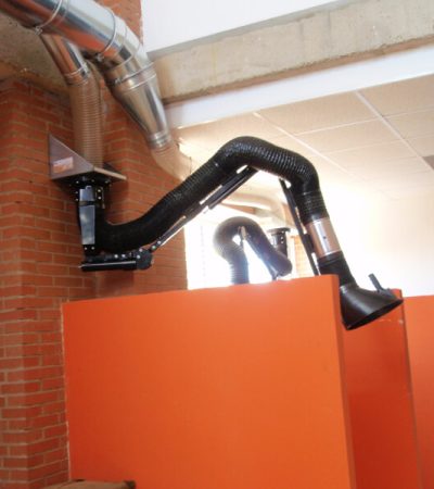 Brazos de aspiración articulados