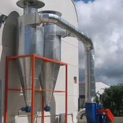 Ciclones para separar polvo Ciclones de aspiración