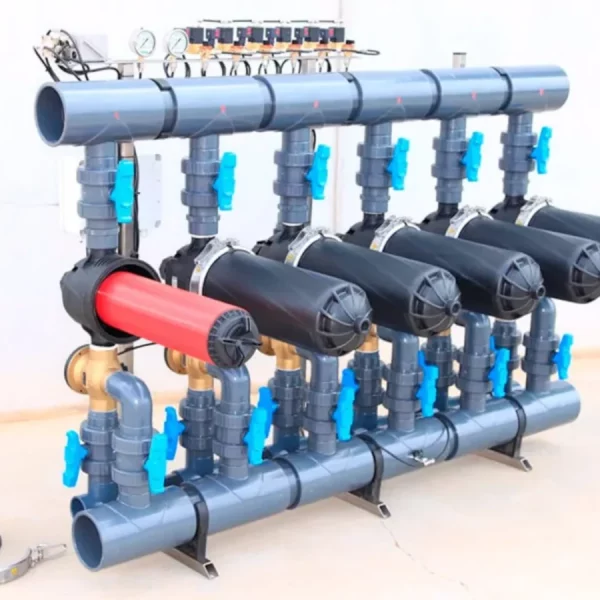 Proyecto industrial con filtración integrada