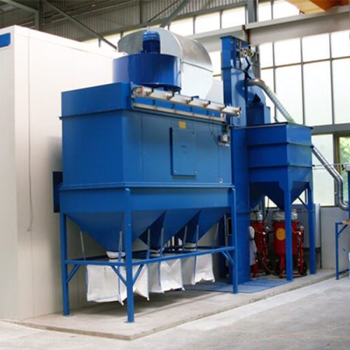 Sistema de aspiración industrial de centrales térmicas