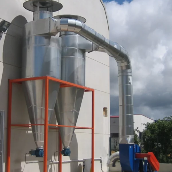 Extracción de gases en parques de bomberos