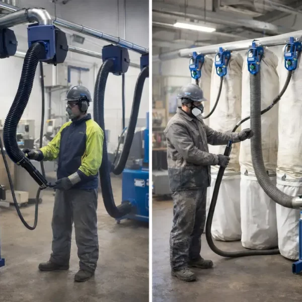 Extractores de polvo para uniformes