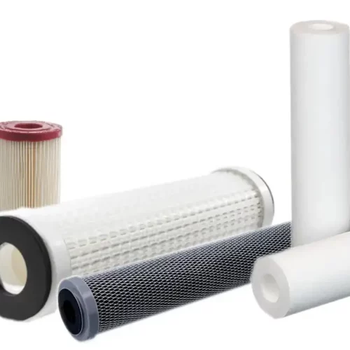 Filtración por cartuchos de diferentes materiales