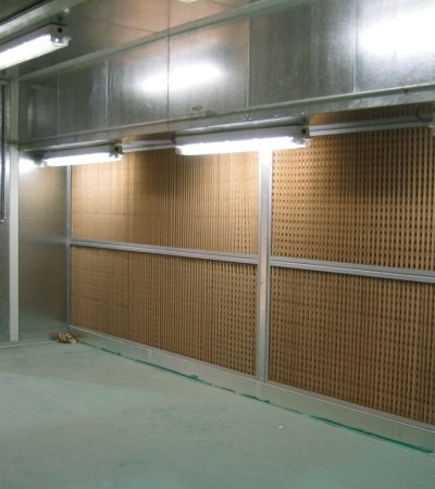 Muros de aspiración para lacados y barnizados